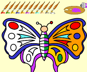 Butterfly Coloring