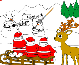 Christmas Coloring 3