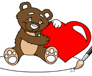 Happy Valentine Bear